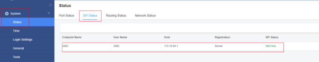 Analog Gateway FXO Connect With Issabel | OpenVox Document Center